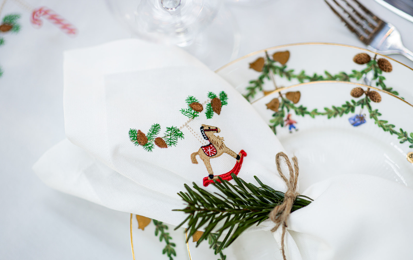 Sådan vælger du de rigtige juleservietter