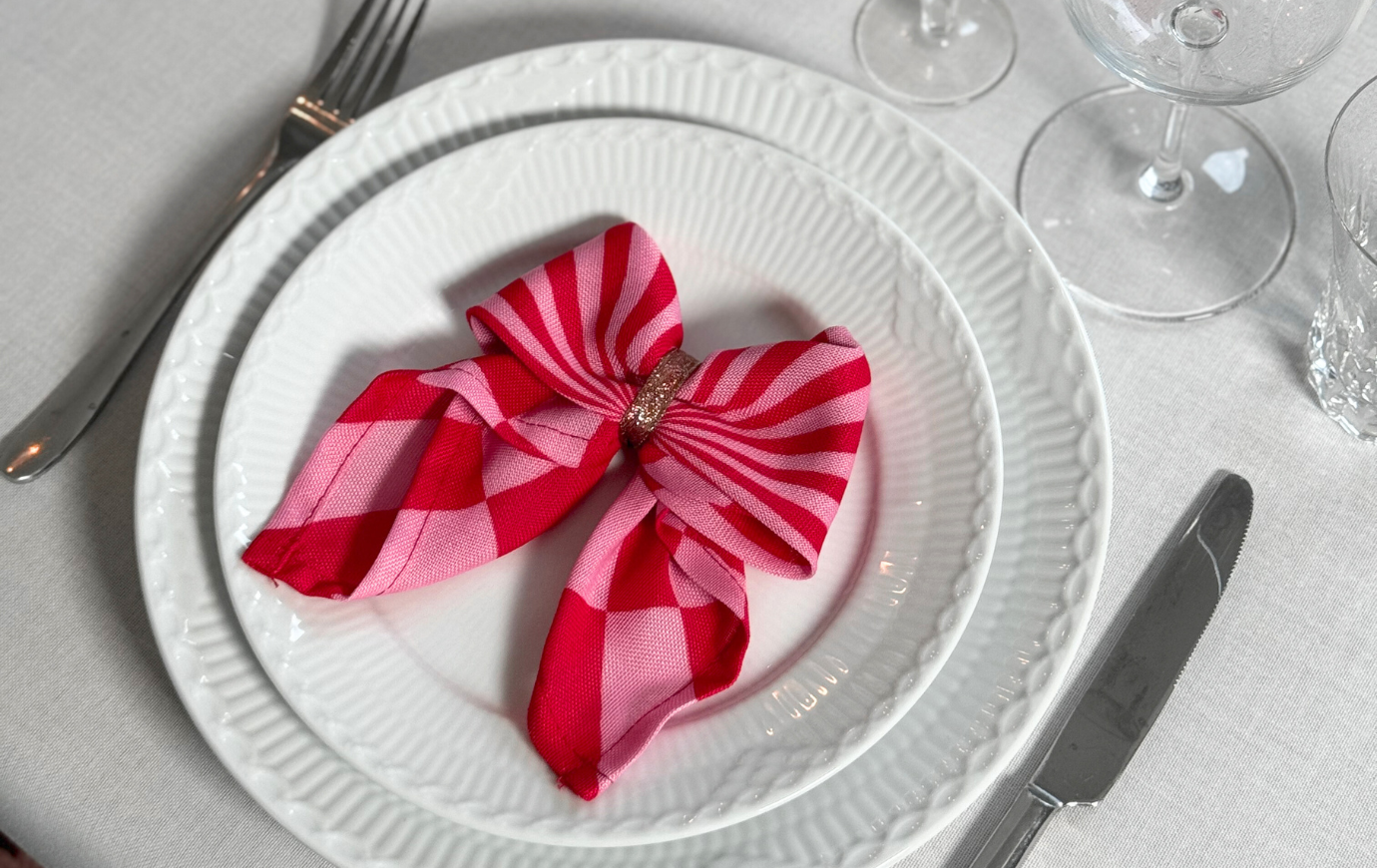 Sådan folder du juleservietter