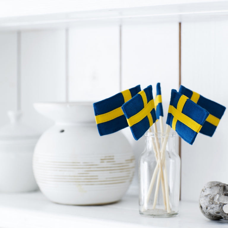 Svensk kakeflagg – 5 stk.