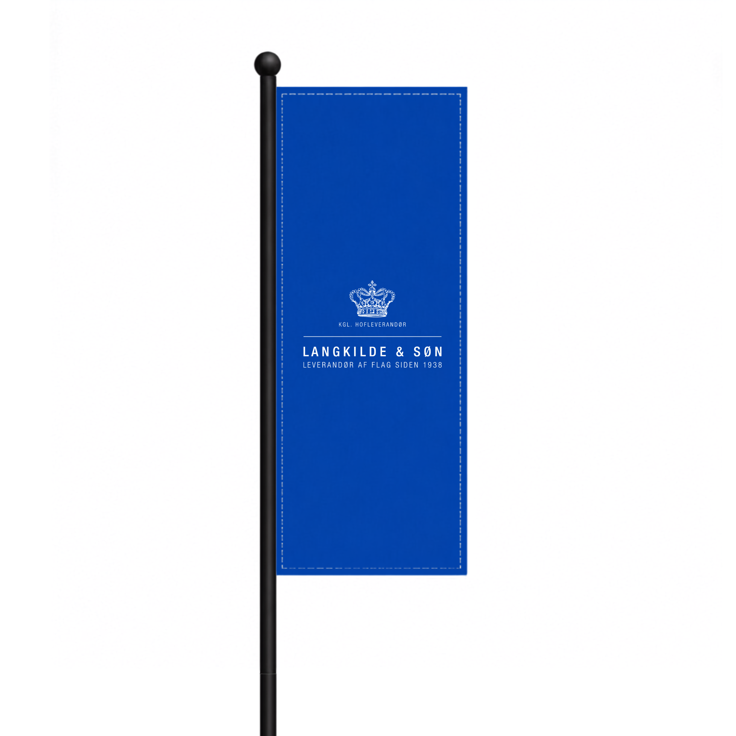 Logoflag - højformat