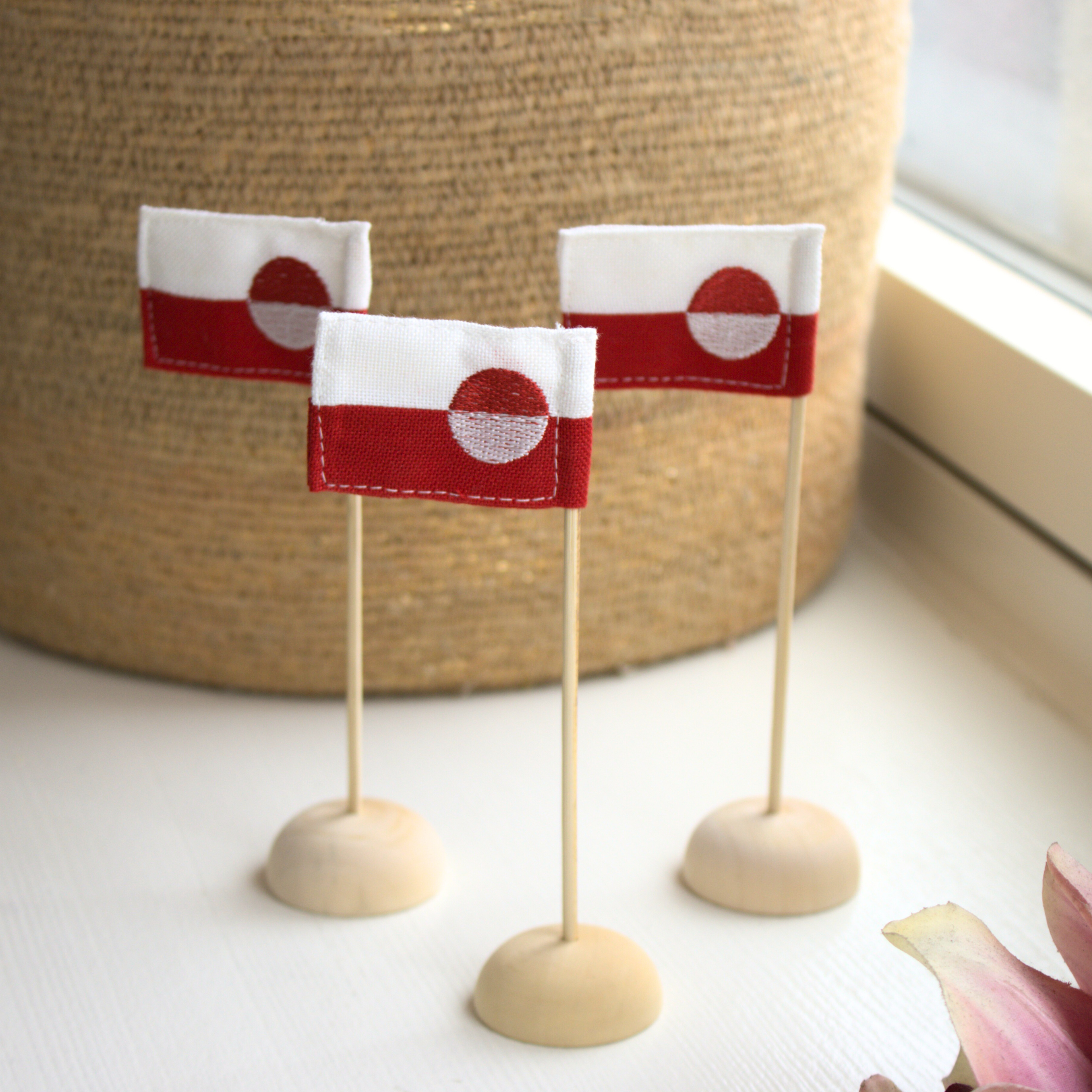 Minibordflagg Grønland