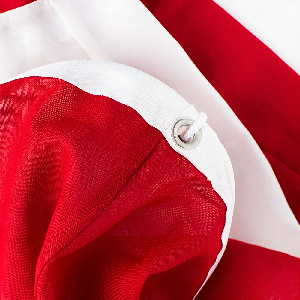 Stripete vindpose i original flaggduk