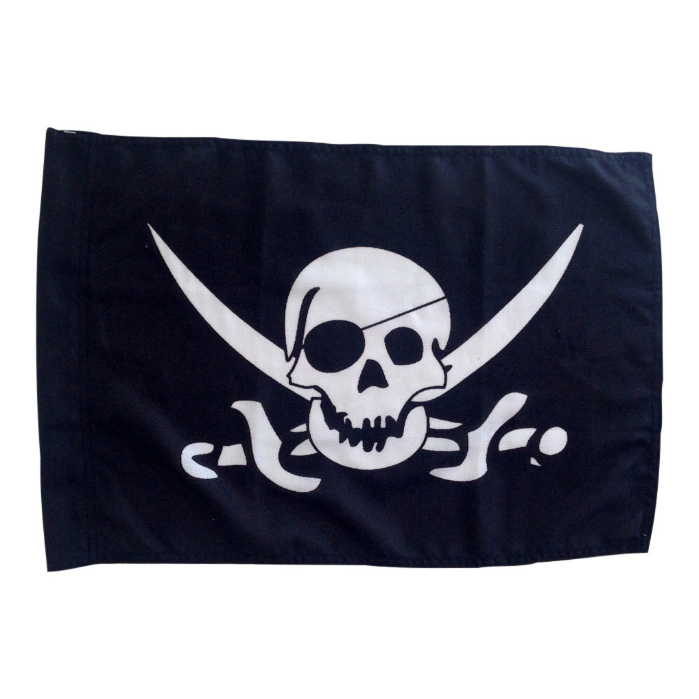Ekstra sjørøverflagg til balkong/fasadestang