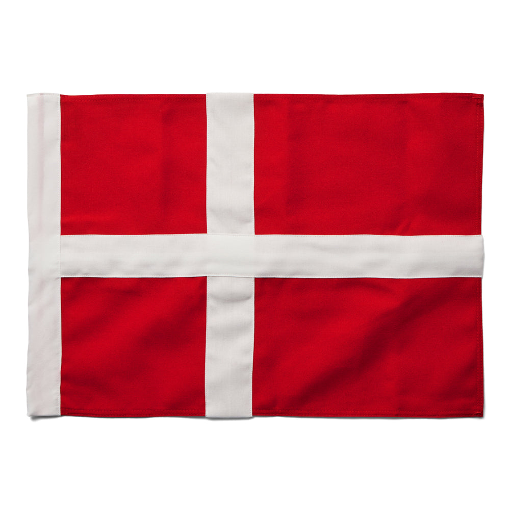 Ekstra dansk flagg til balkong/fasadestang