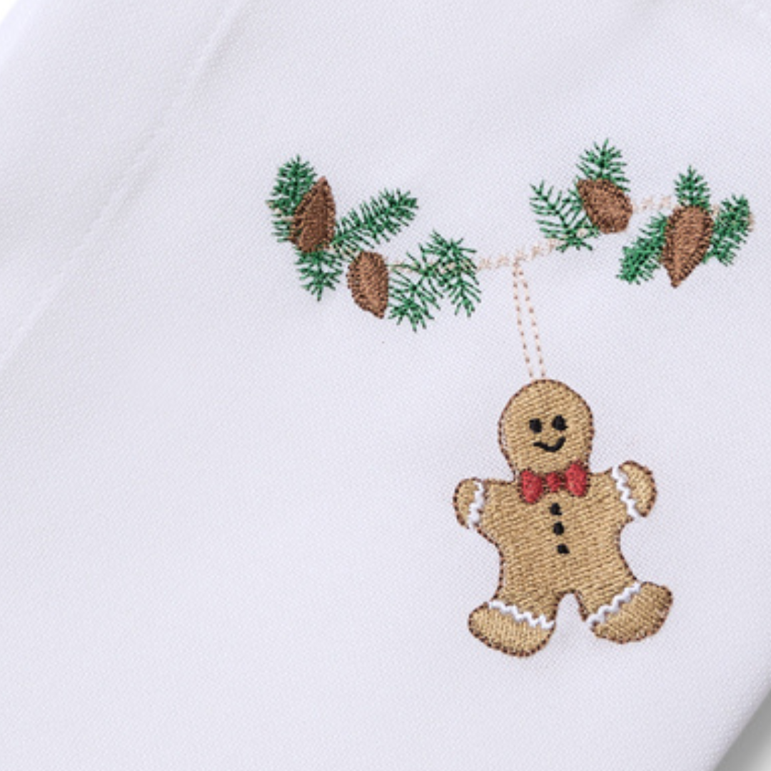 Juleserviett med kakemann