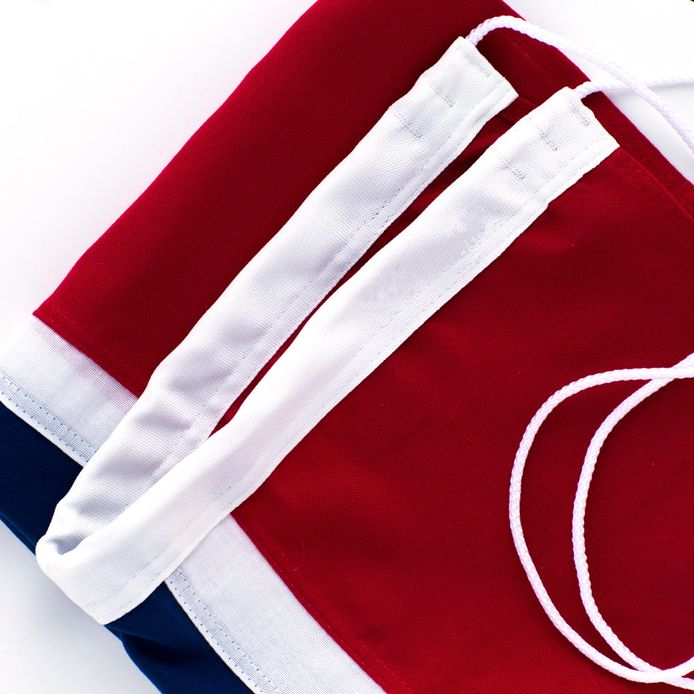 Norsk flagg med flaggline