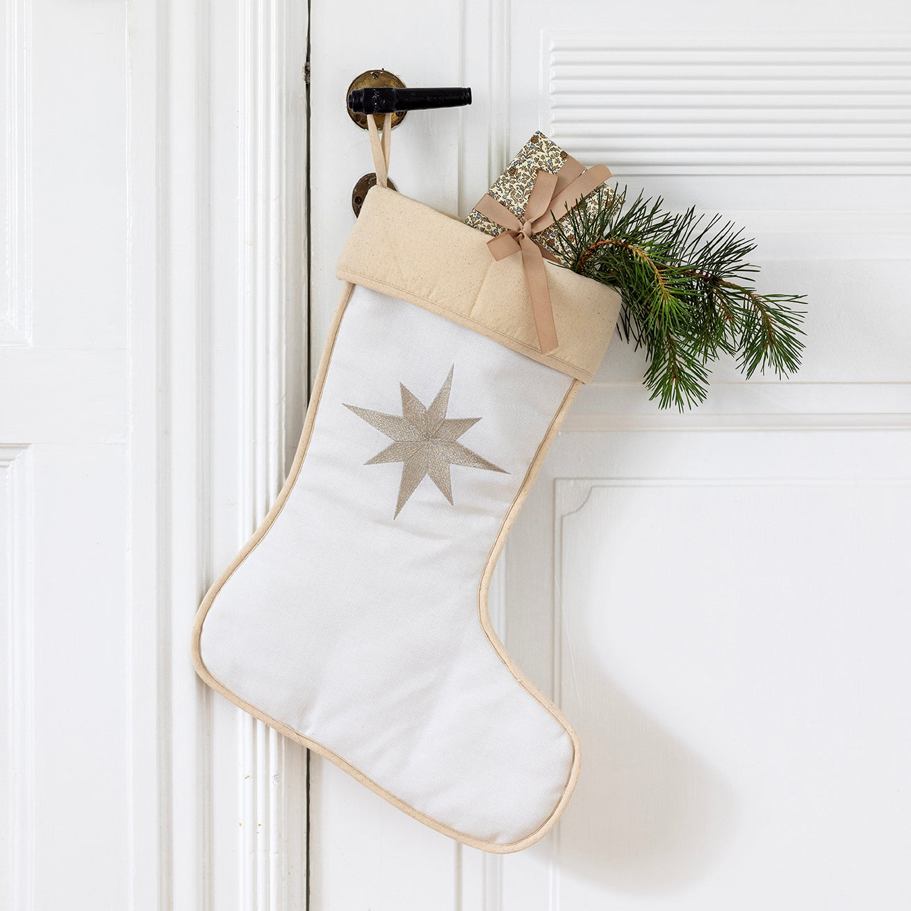 Julesokk -Sølvstjerne -  pakkekalender