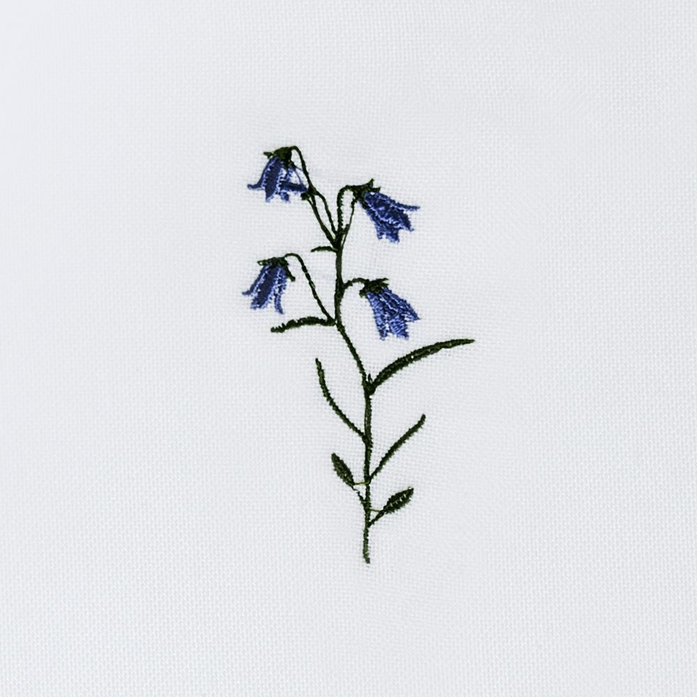 Flora serviett med Klokkeblomst