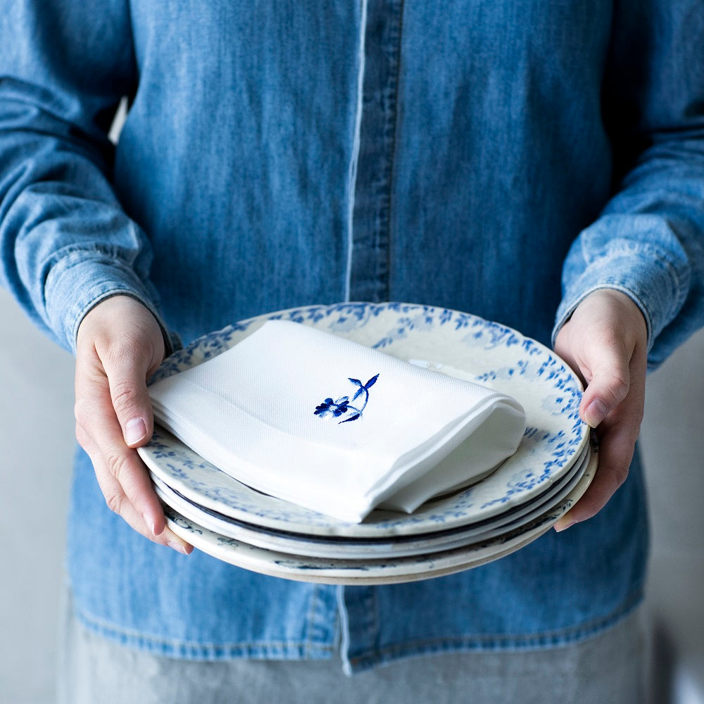 Serviett med Prestekrage