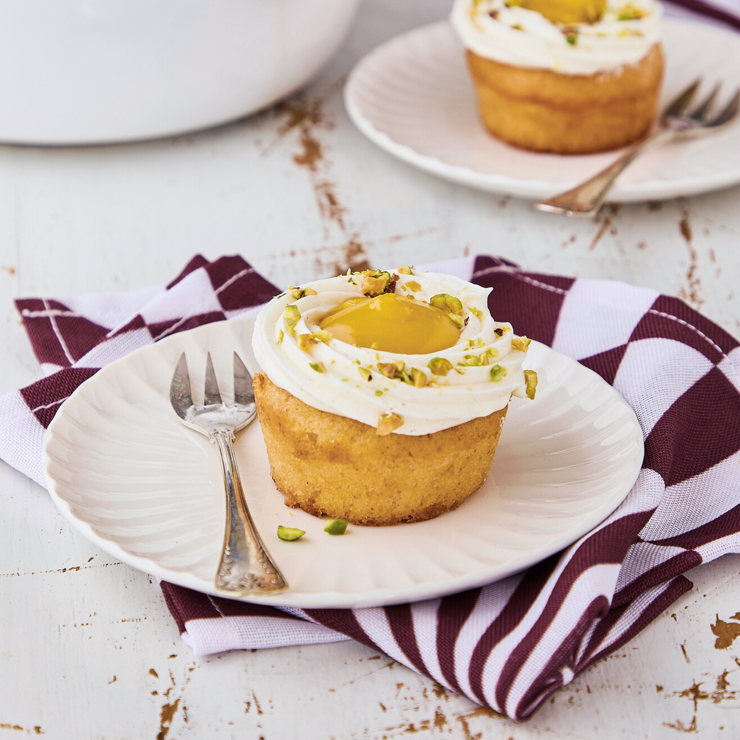 4 stk. mokka cirkusservietter