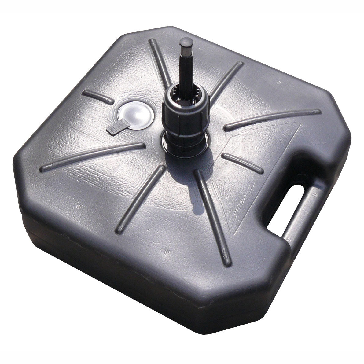 Stabil og holdbar plastfot til beachflagg